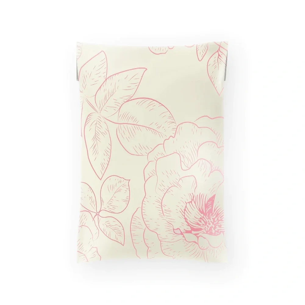 Roses are Pink 6.5 x 10" Poly Mailer PRICE IS FIRM “Last One” - Picture 2 of 4